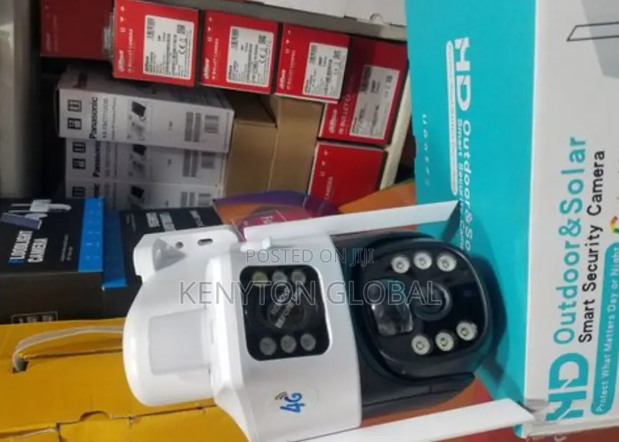 Solar Dual Lens 4g Solar Camera