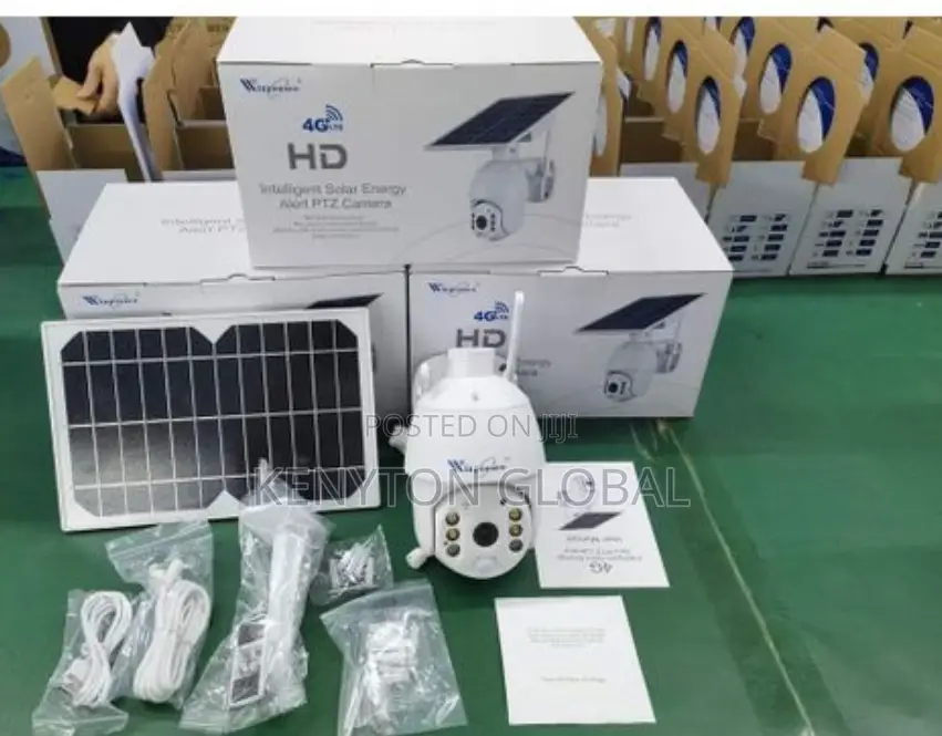 Solar PLZ CCTV Wireless Camera U Box App