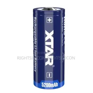 USA Xtar 26650 5200mah Rechargeable 3.6V Battery for LED