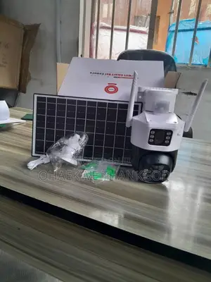 Hd Dual Lens Solar PTZ 4g Camera 3mp