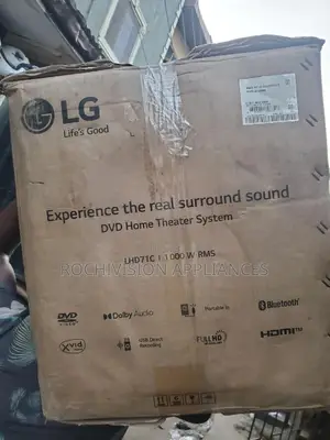 LG DVD Home Theater System LHD71C 1000watts Heavy-Duty Sound