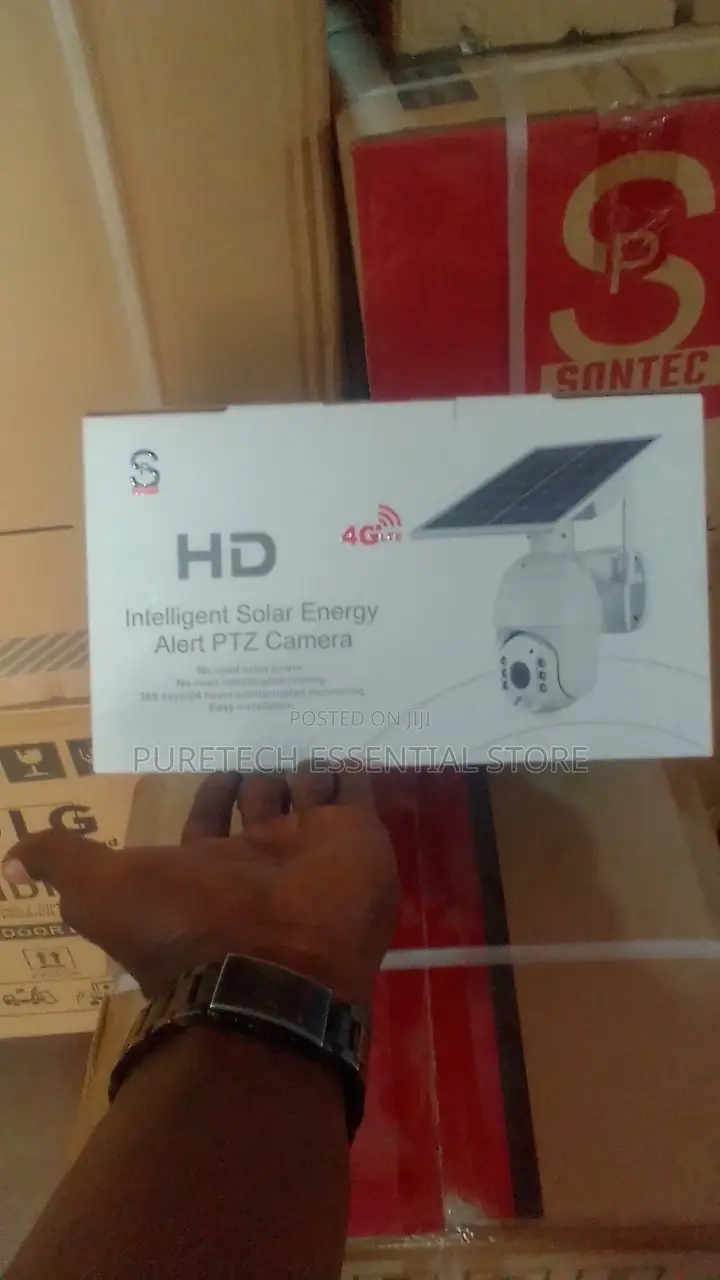 Solar Powered PTZ Camera 4G