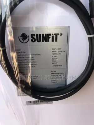 Sunfit Solar Panels 195w Mono