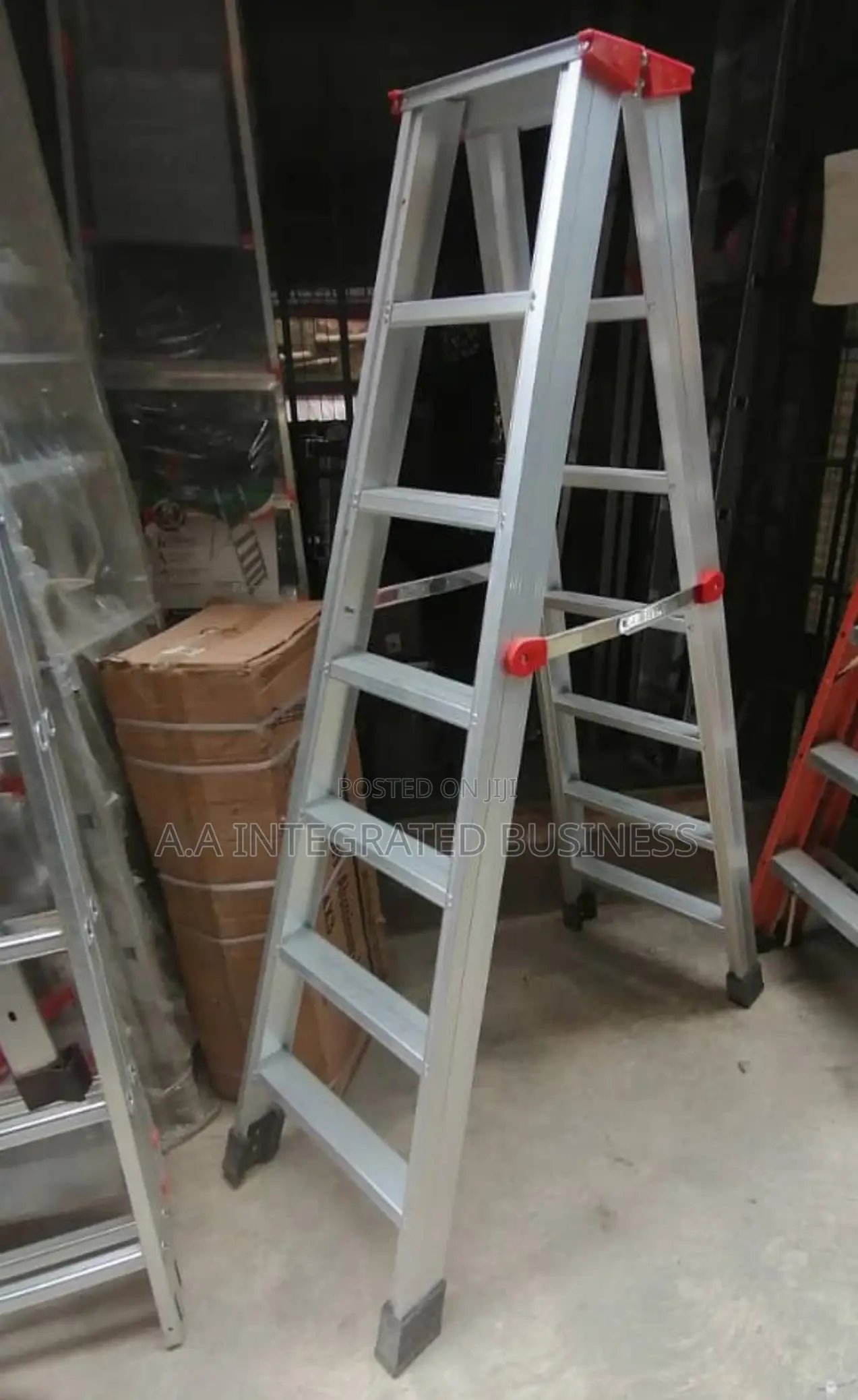 8 Steps Ladder a Shape