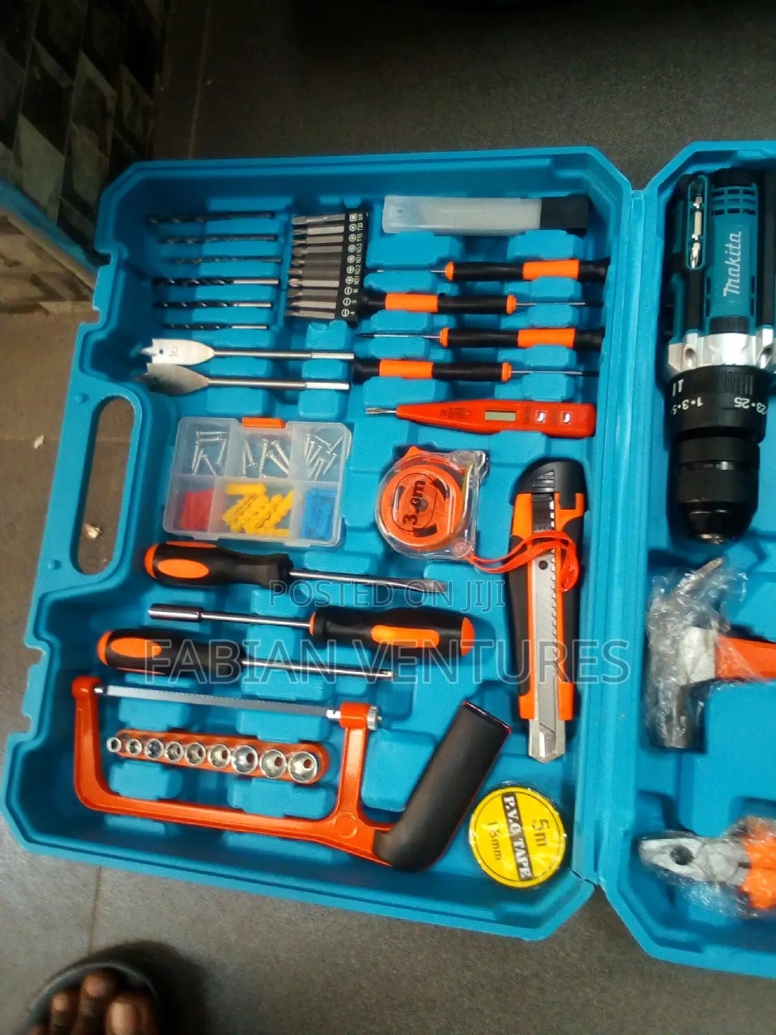 This Is the Original Tools Box With Battery Drill