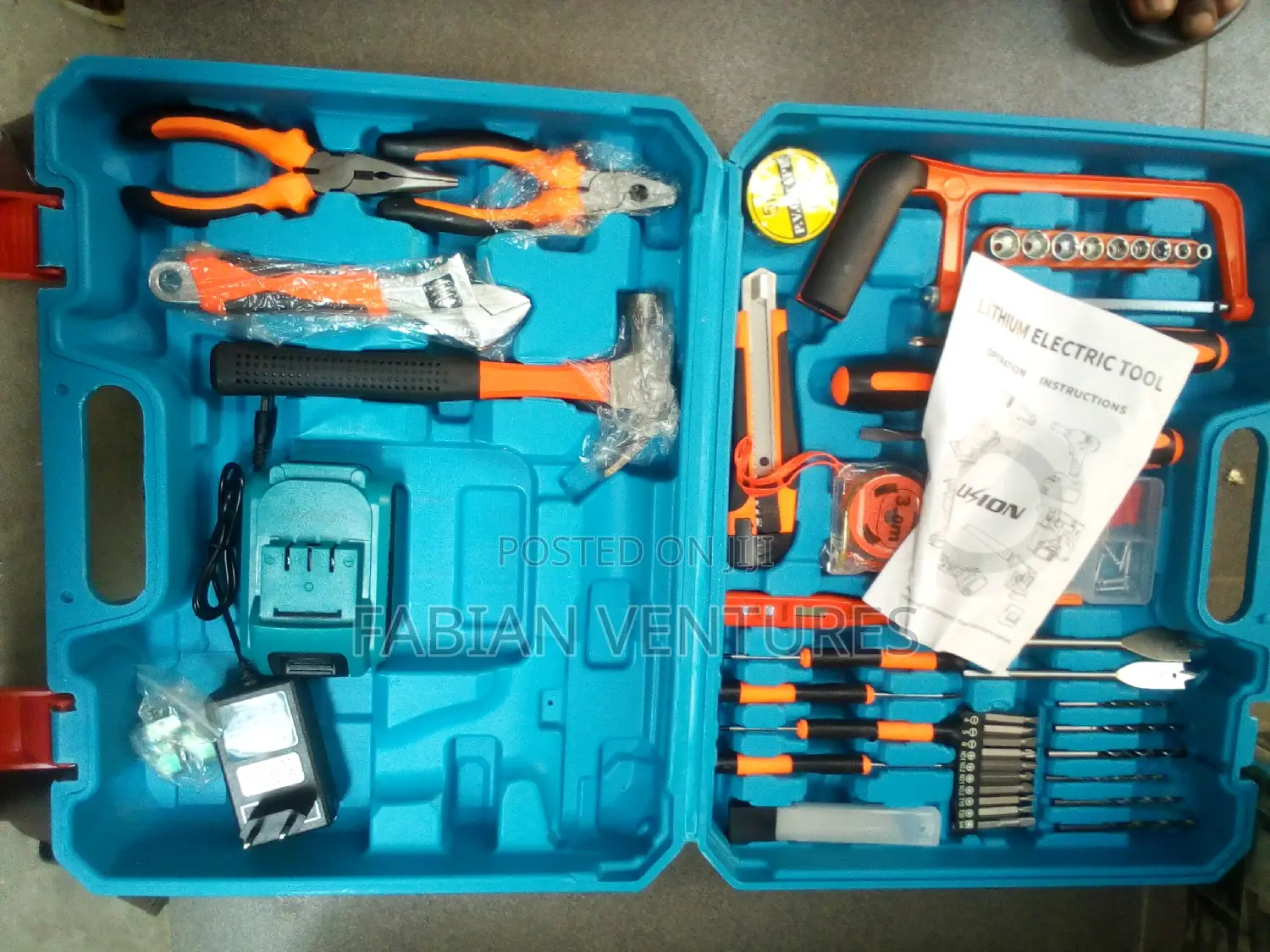 This Is the Original Tools Box With Battery Drill
