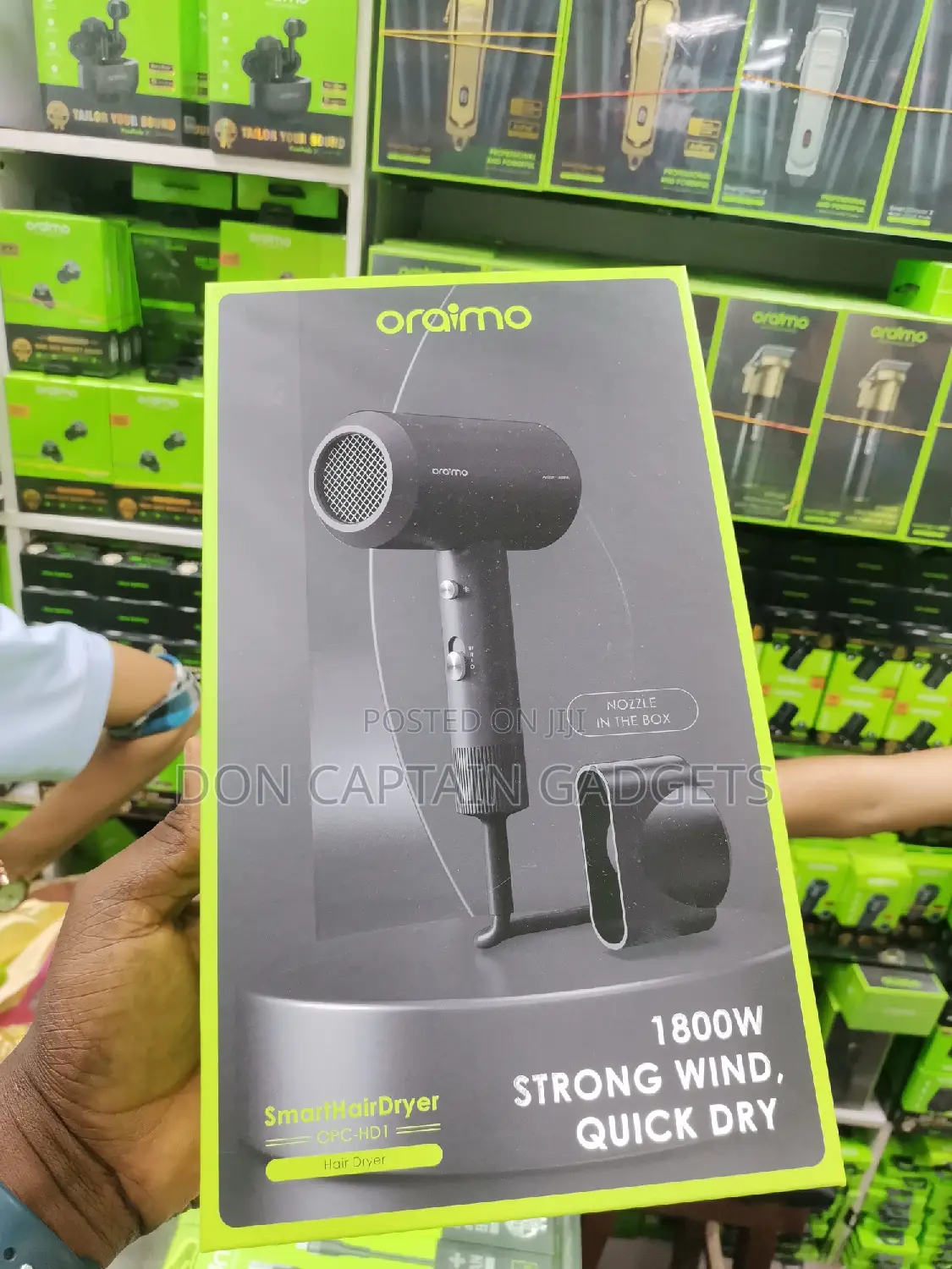 Oraimo Smart Hair Dryer 1800w