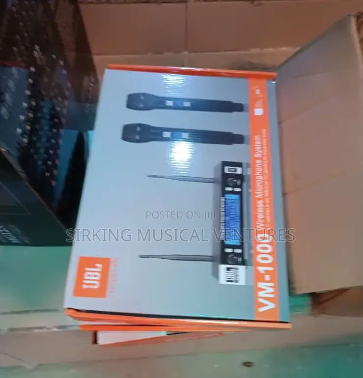 Vm-1000 JBL Wireless Microphone 2handle 200 Meters Range
