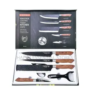 Quality Wooden Handle Knife Set