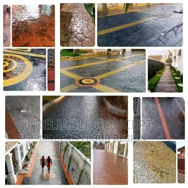 Stamped Floor Concrete