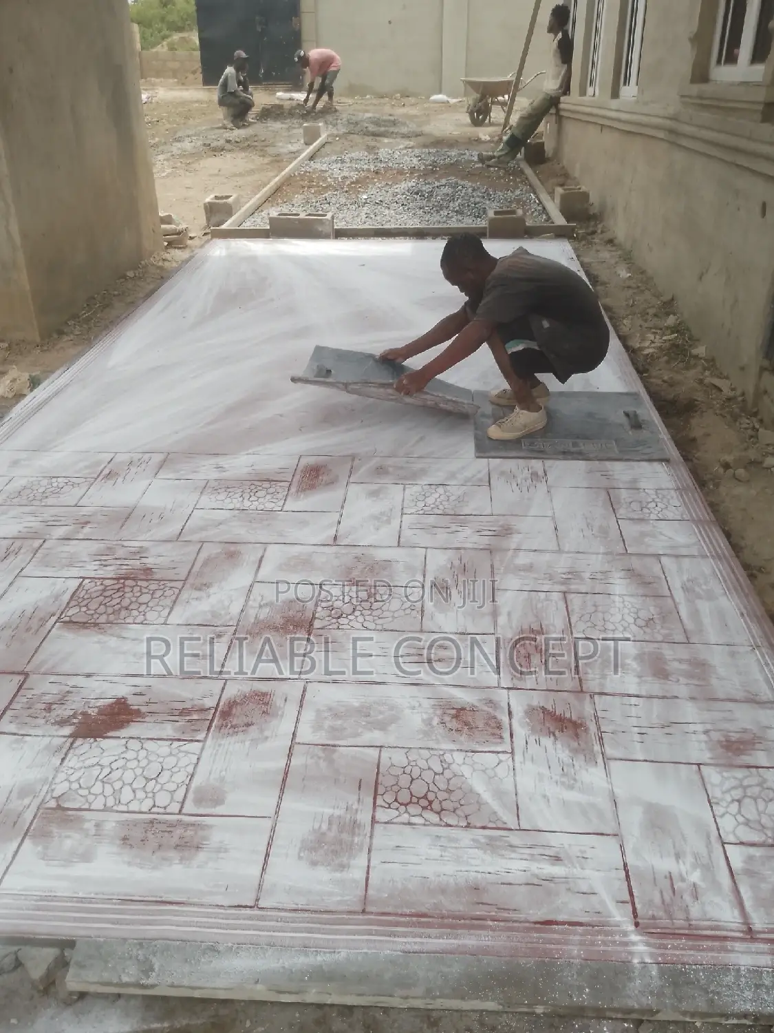 Stamped Floor Concrete