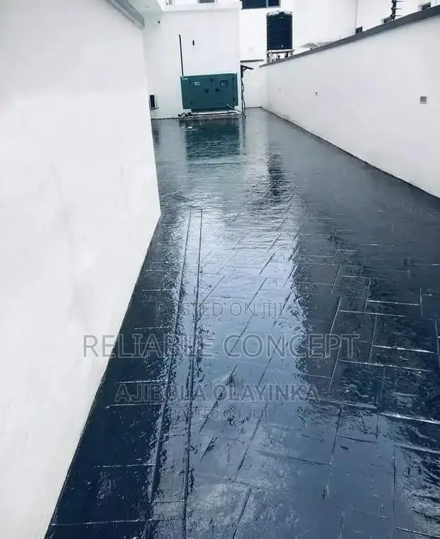 Stamped Floor Concrete
