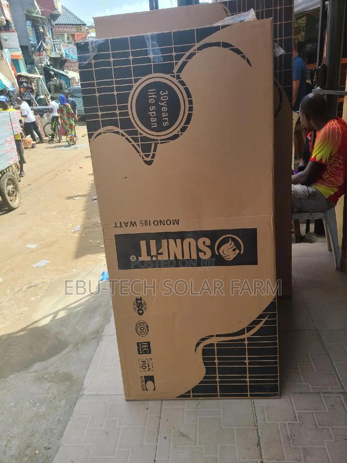 Sunfit Solar Panels 195w Mono