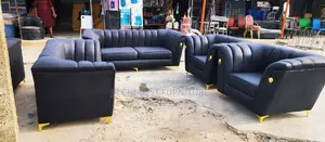 Quality Complete Set of Modern Upholstery Fabric Sofa Chairs Seaters