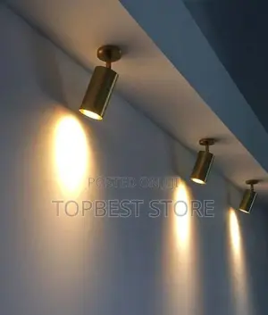 Single Mounted Spot Track Light Display 3color