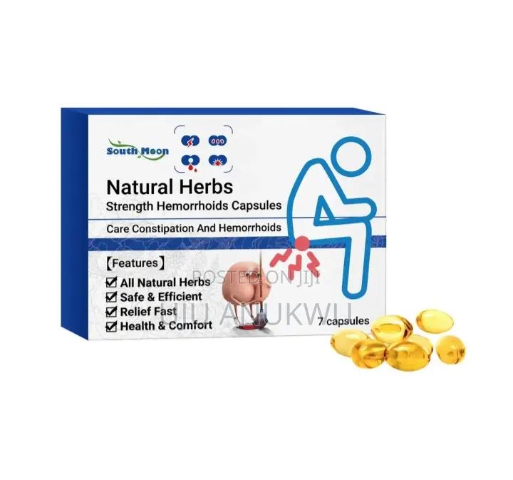 Natural Strength Hemorrhoid Pile Treatment Capsule 7days-