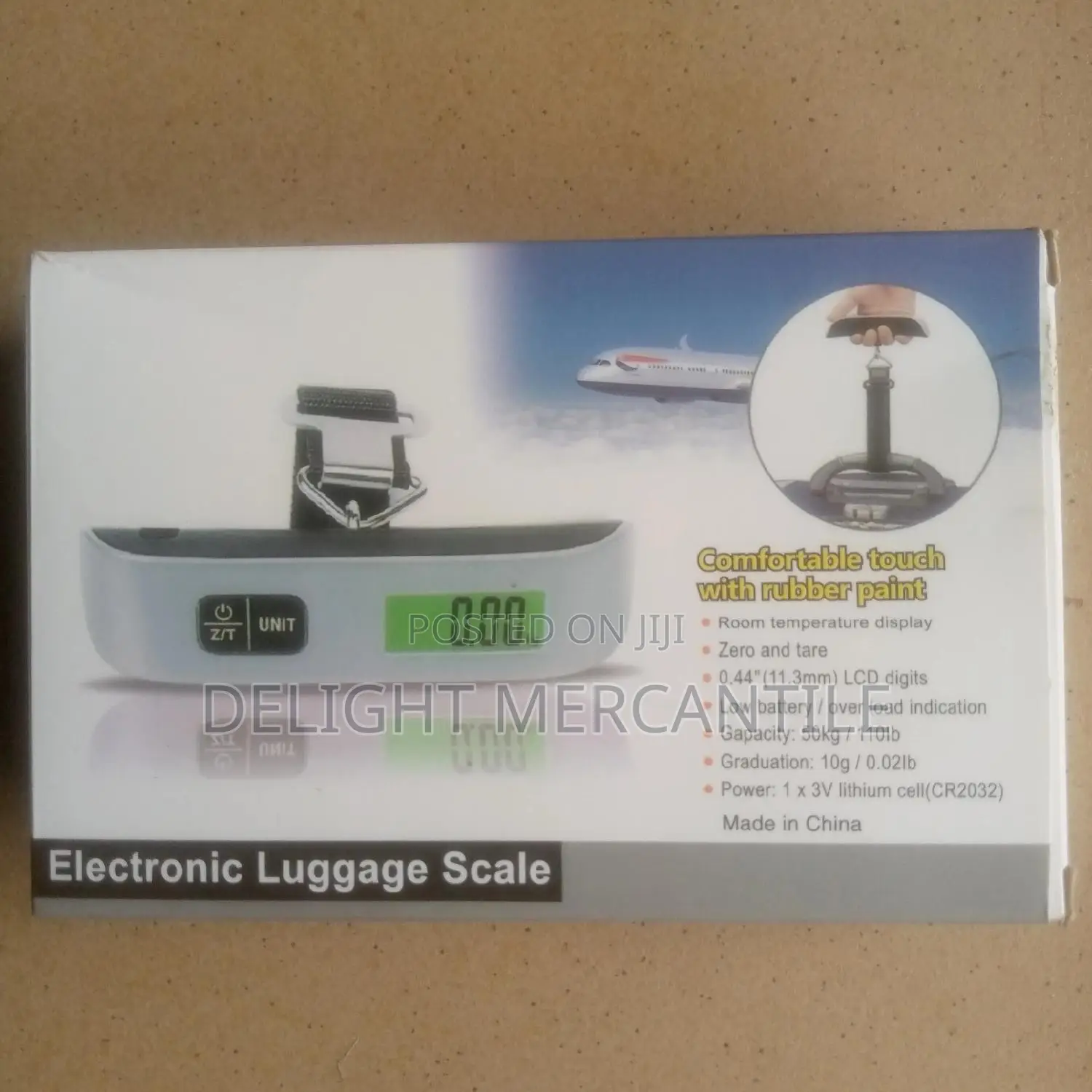 Portable LCD Display Luggage Electronic Scale