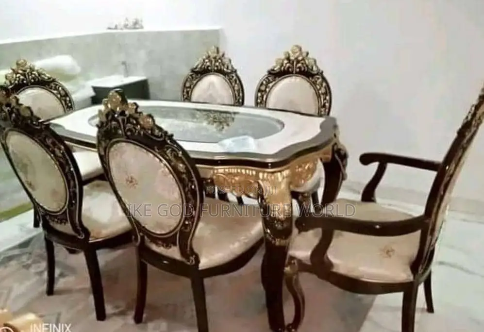 6seater Imported Turkish Royal Family Dining Table