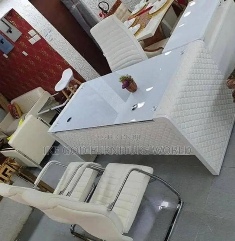 Office Executive Table With Extension