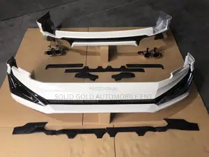 Front and Back Bumper Spoiler Prado 2018-2022