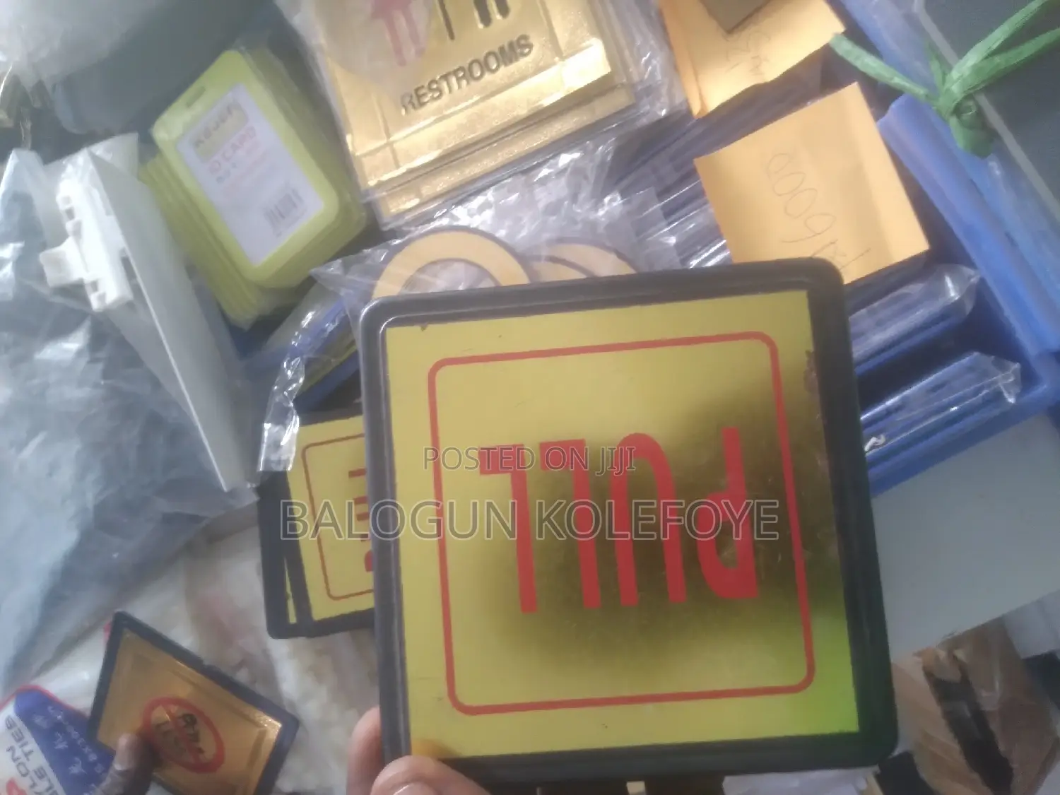 Offices and Hotel Door Name Tag and Sign