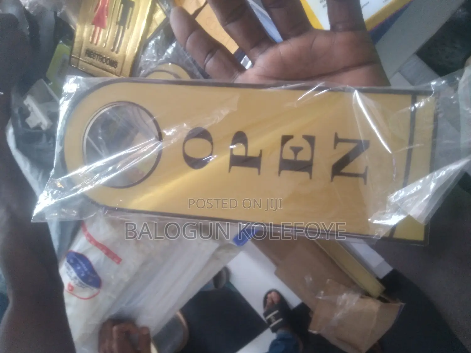 Offices and Hotel Door Name Tag and Sign