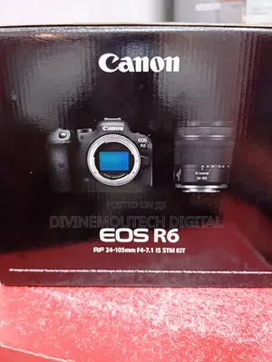 Canon R6 Mirroless Camera Body Only
