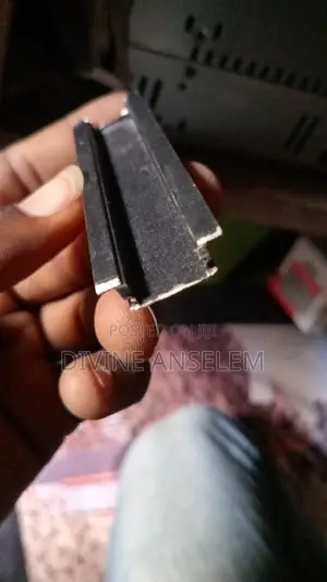 Black Aluminium Profile
