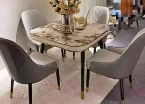 4seater Imported Turkish Marble Dining Table
