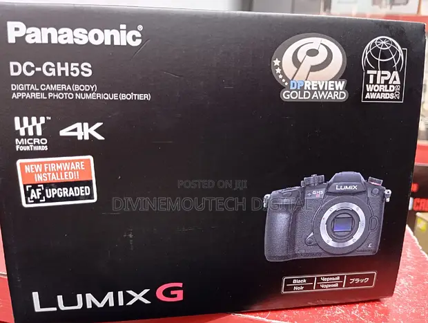 Panasonic Gh5s Video Camera Body Only in Ojo Photo Video