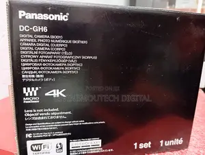 Panasonic Video Camera Gh6 Body Only
