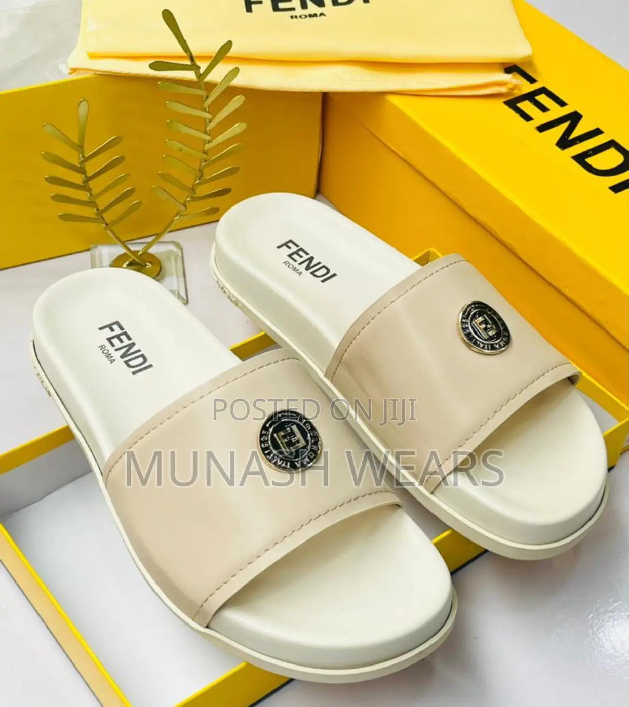 Fendi Luxury Slipers