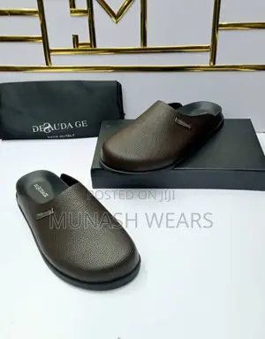 Original Italian Leather Deudage Mule