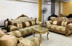 7seater Imported Turkish Royal Fabric Sofa Chair