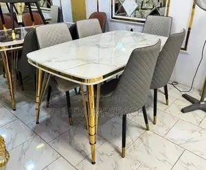 Luxury Dining Set by 6 Chairs