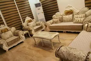 7seater Imported Turkish Royal Fabric Sofa Chair