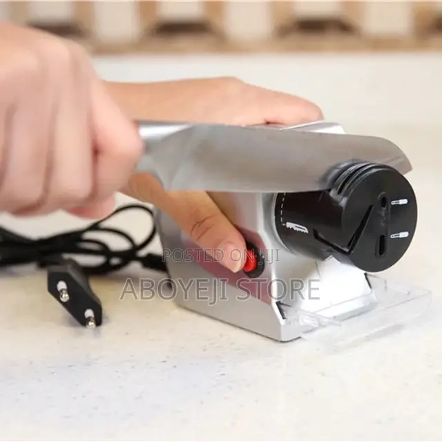 Electric/Manual Knife and Scissors Sharpener