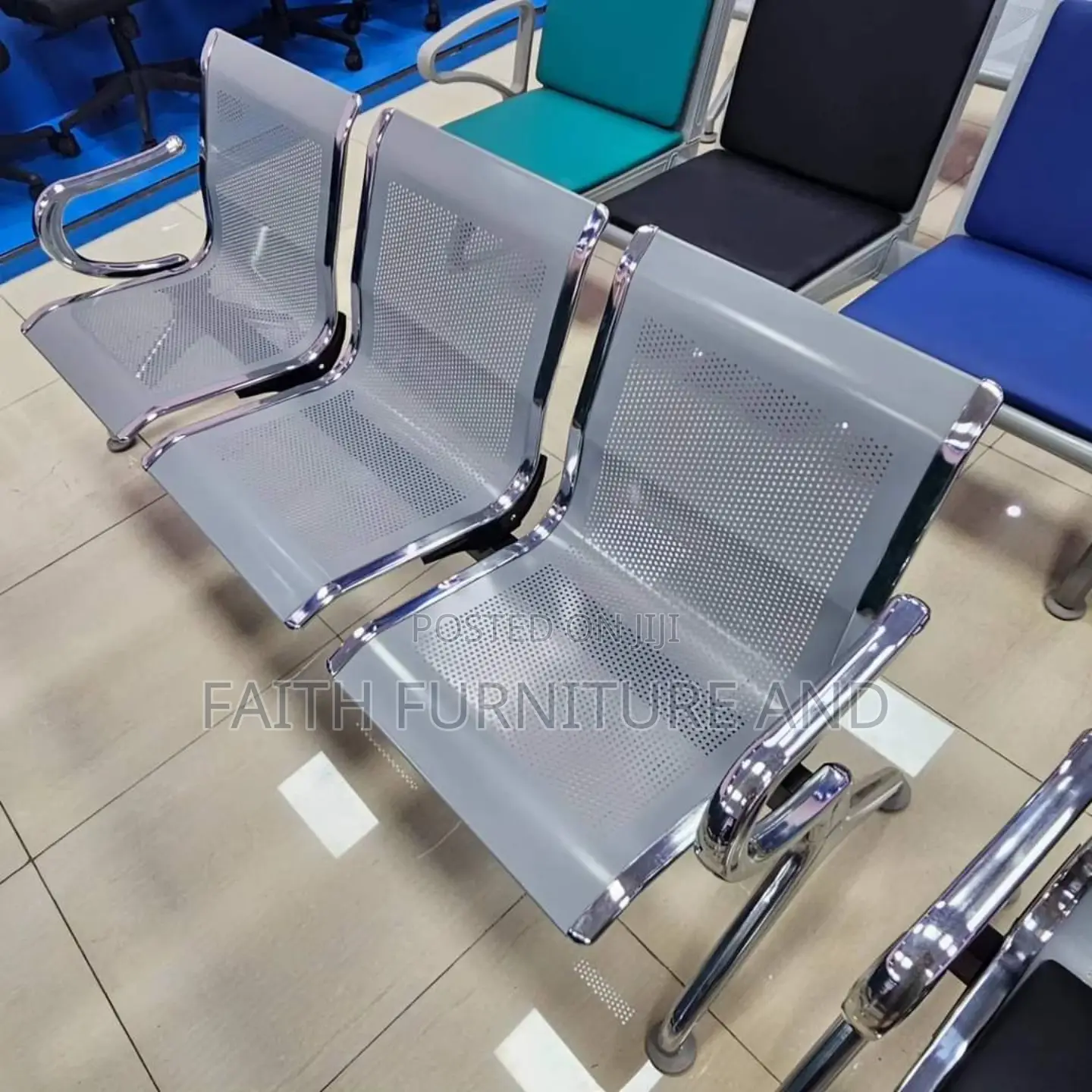 Airport Chair Plain Without Pad