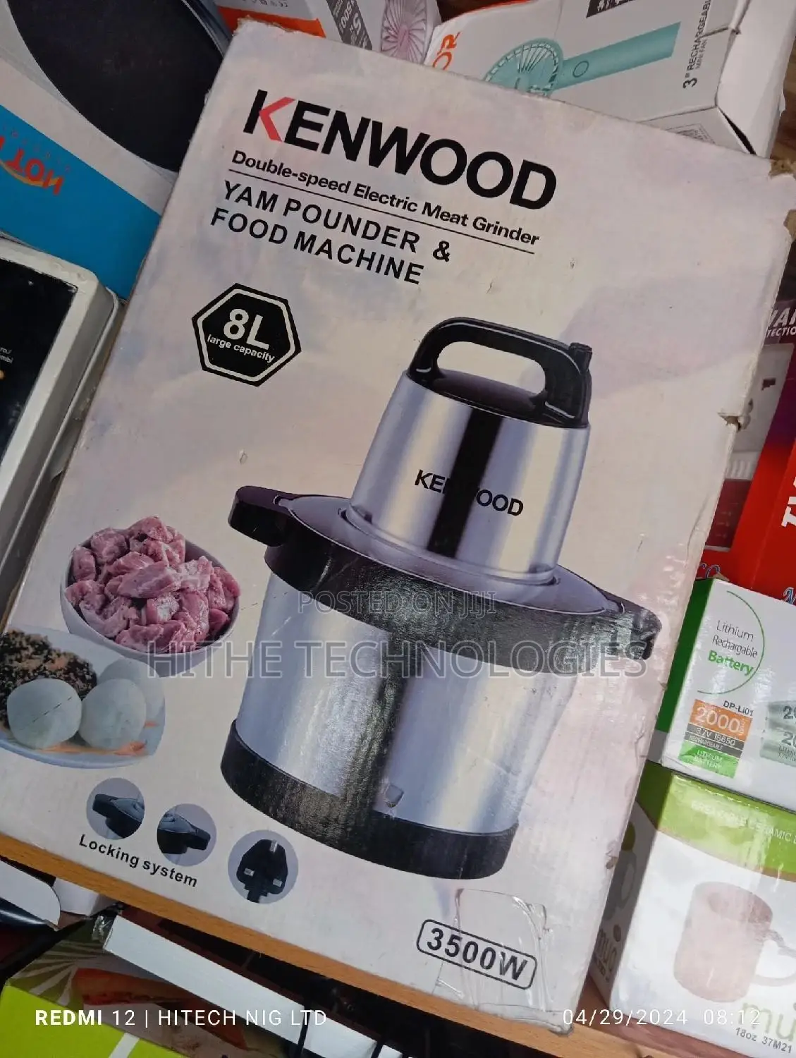 Imported Kenwood Yam Pounder