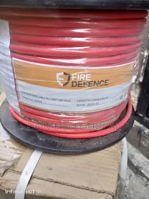 Fire Defence 1.5mm 2core 100metrs Fire Resistant Cable