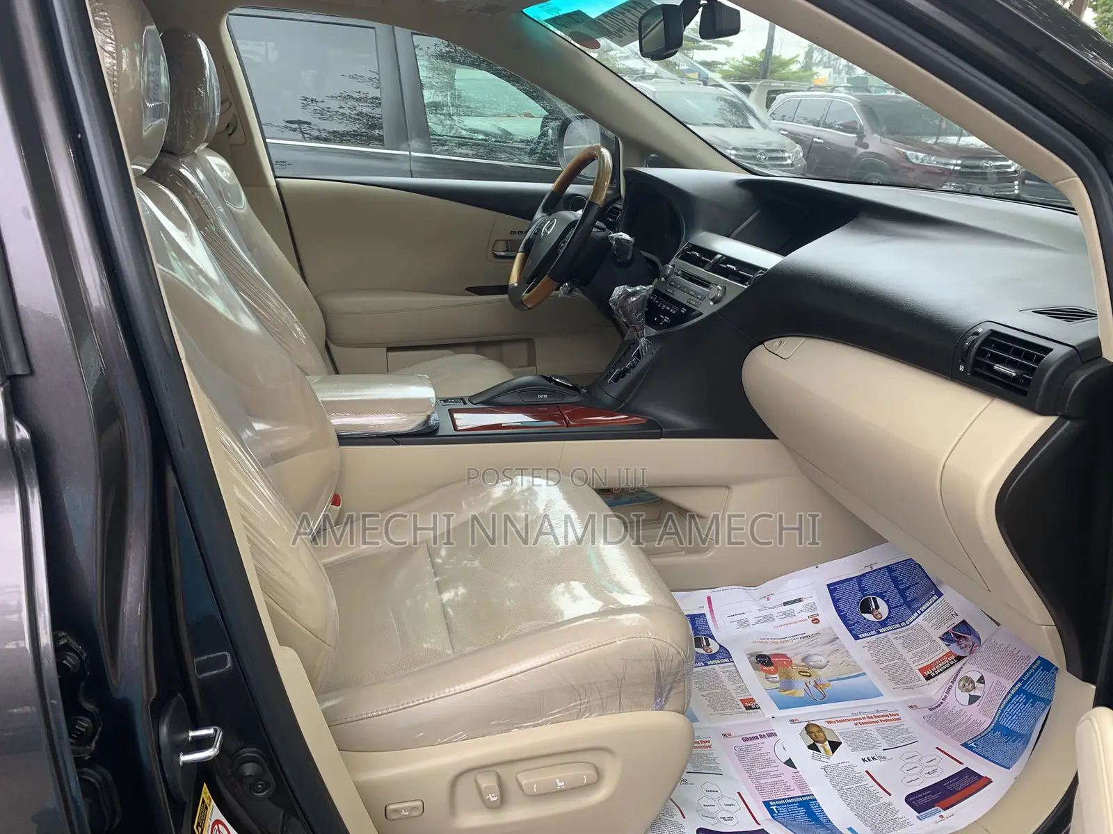 Lexus RX 350 AWD 2012 Gray