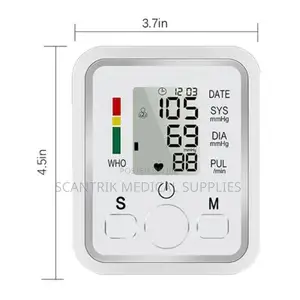 Wireless Upper Arm Blood Pressure Monitor.