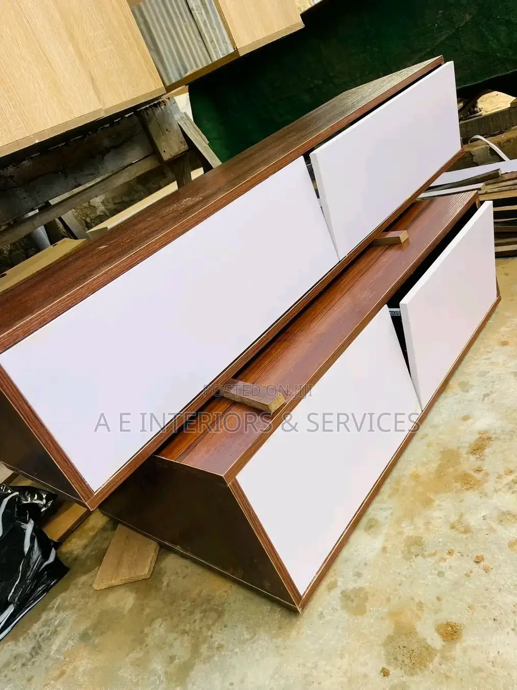 Tv Console and Cladding