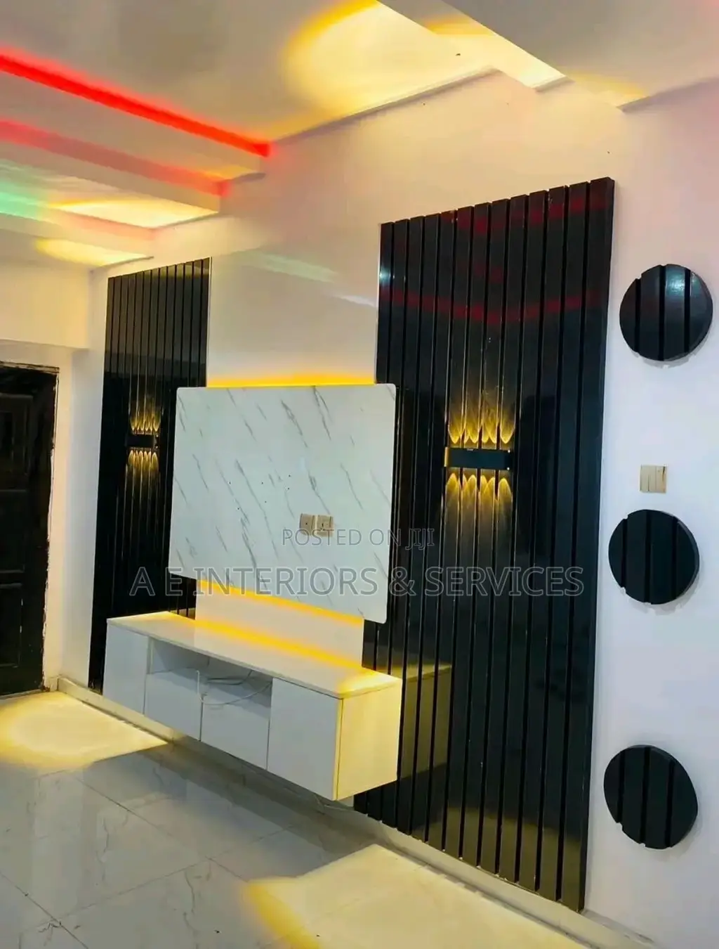 Tv Console and Cladding