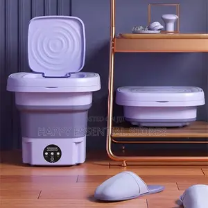 Foldable Washing Machine Without Spinner