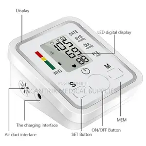 Automatic Digital Blood Pressure Indicator