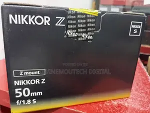 Nikkor Z 50mm F1.8 Lens Z Mount