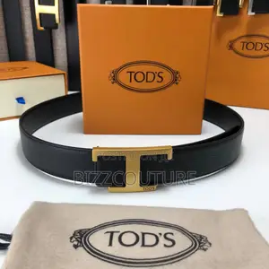 Original TOD'S Leather Belts Available in Store
