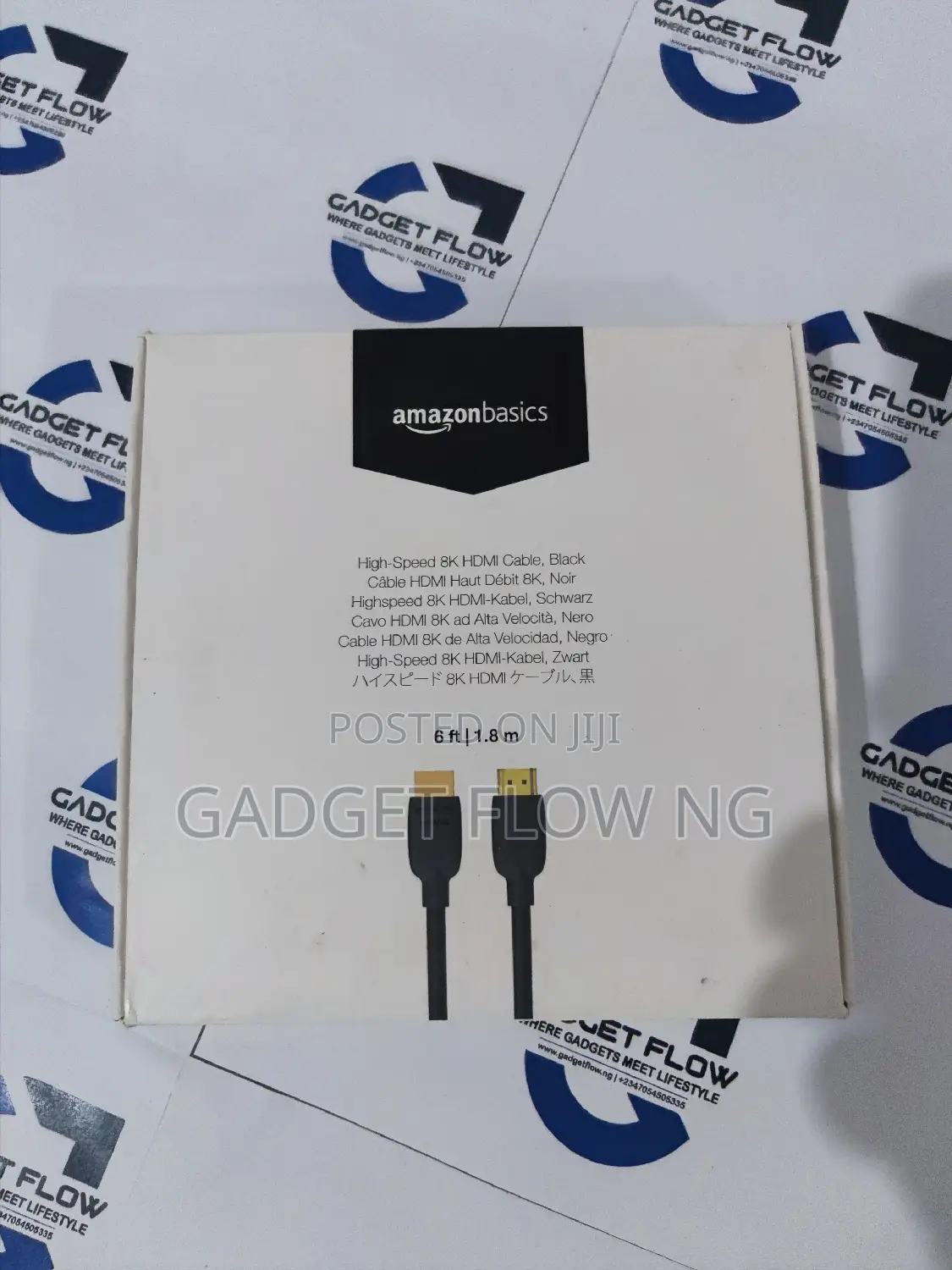 Amazon Basics HDMI Cable 6ft - Black Cable