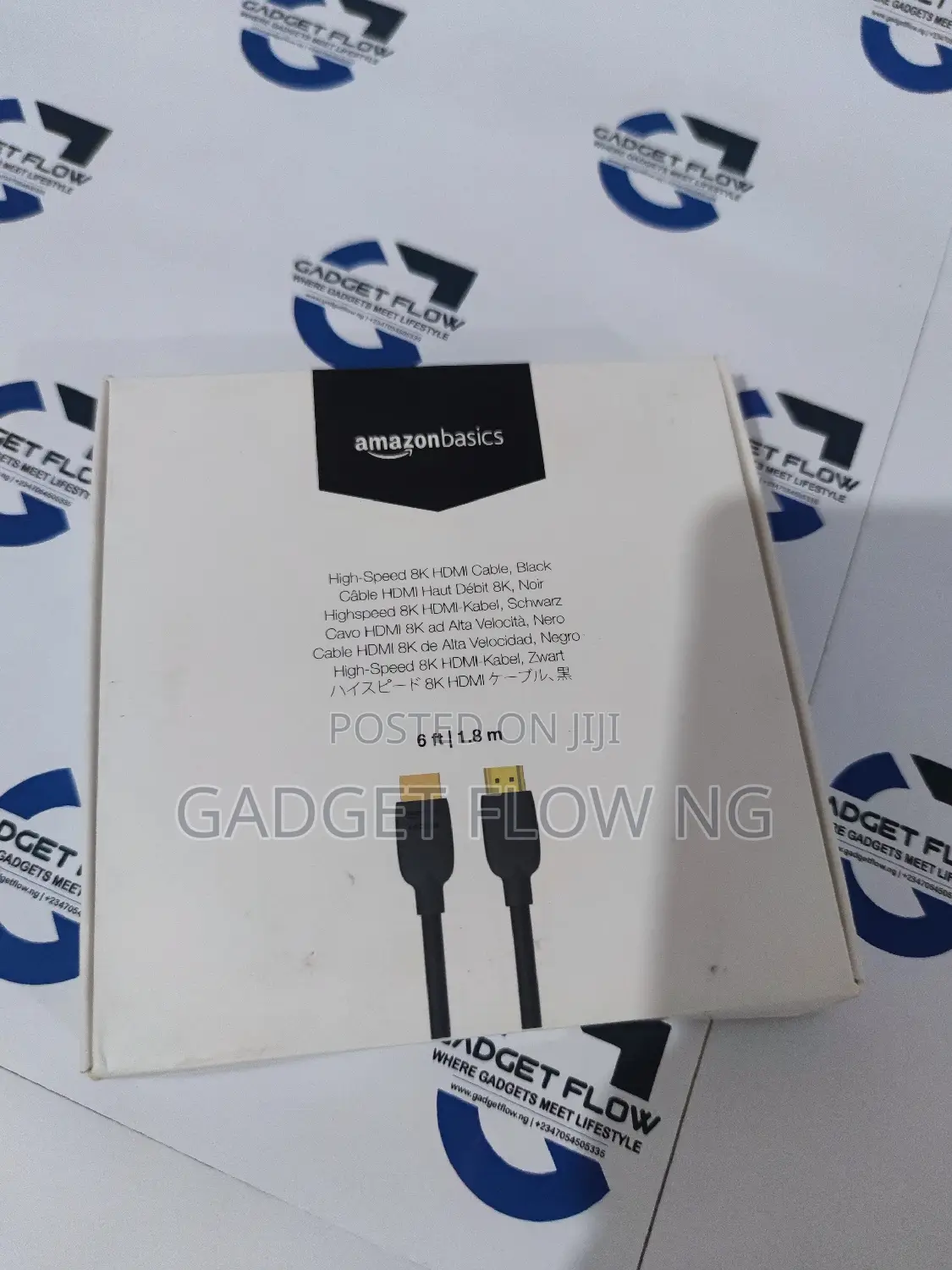 Amazon Basics HDMI Cable 6ft - Black Cable